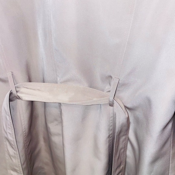 London Fog women's trench coat double-breasted button front tie waterproof sz XL - Picture 11 of 12